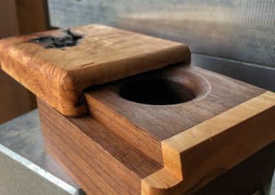 Hand crafted ring box